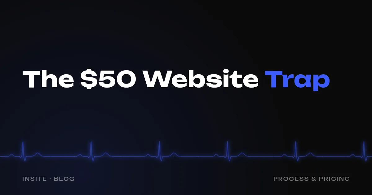 Why a $50 website costs more than it looks