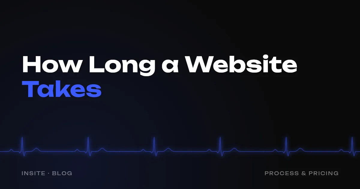 How Long Does Website Development Take - INSITE