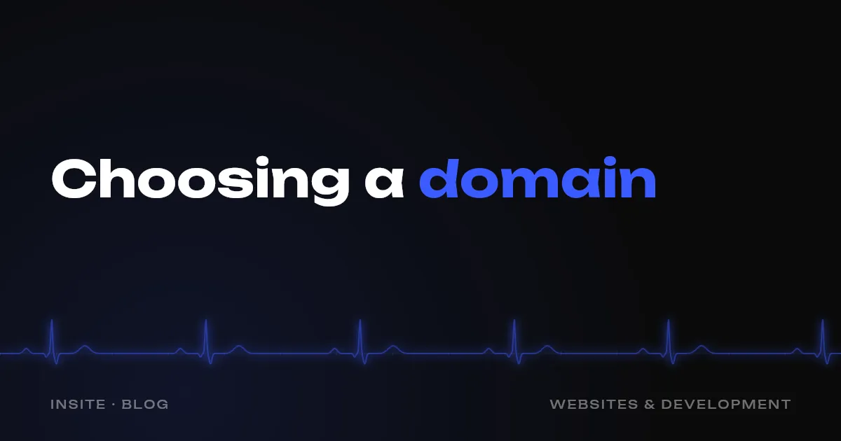 How to choose a domain for your business: name, zone and mistakes to avoid - INSITE
