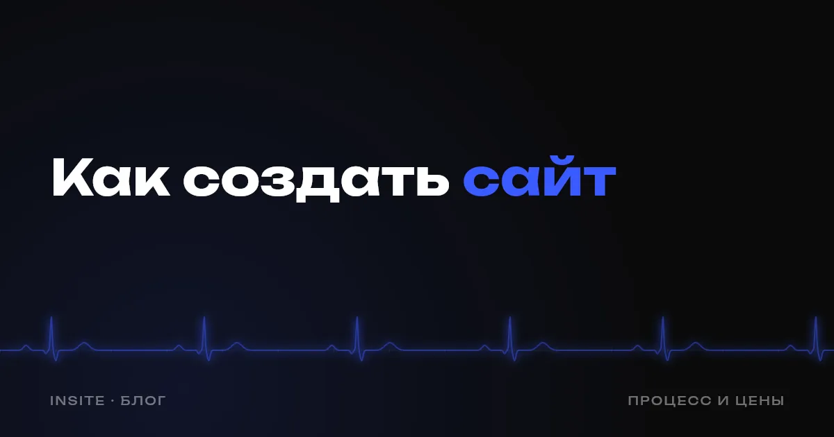 Как создать сайт для бизнеса: с чего начать - INSITE