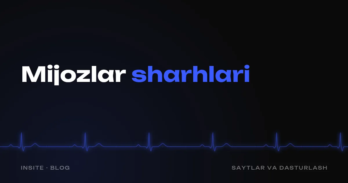 Saytdagi sharhlar: ularni qanday yig'ish va halol ko'rsatish - INSITE