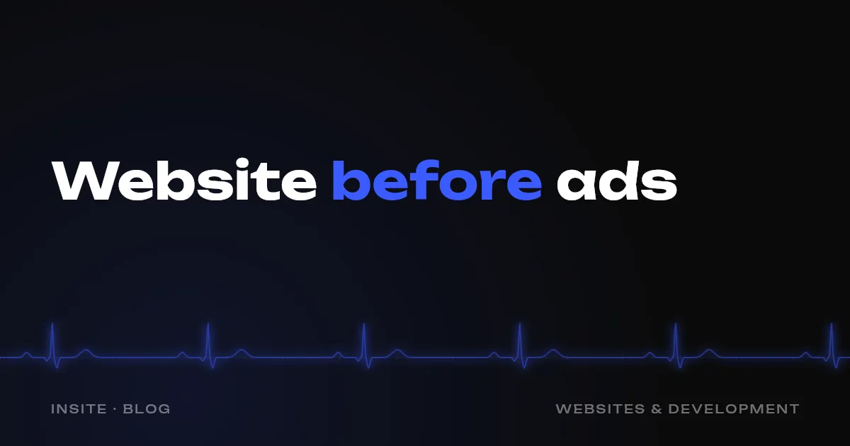 What to check on your website before launching ads - INSITE