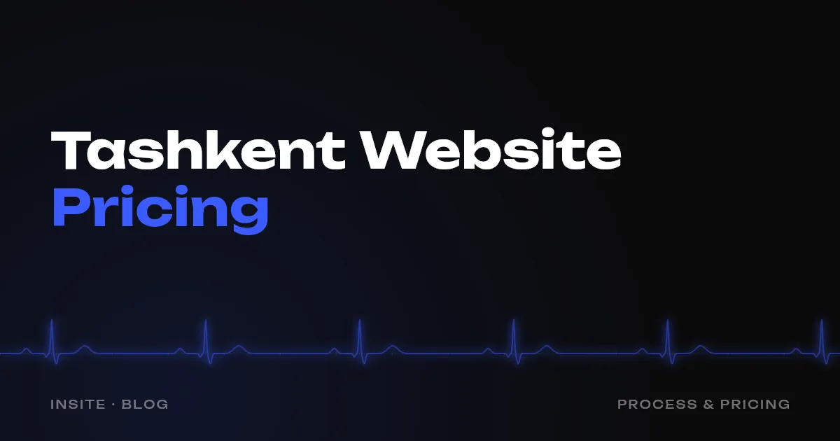 How much does a website cost in Tashkent in 2026