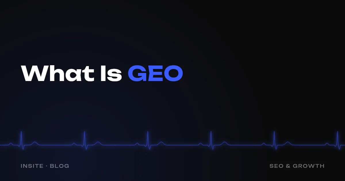 What GEO Is and Why Your Site Should Show Up in ChatGPT